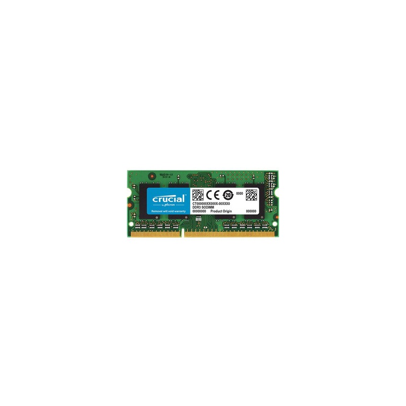 Memoria Ram DDR3L 8GB 1600Mhz 1.35V Sodimm PC3-12800 CT102464BF160B