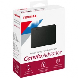 Disco Duro 4TB Externo Toshiba Canvio Advance USB 3.0 Black HDTCA40XK3CA